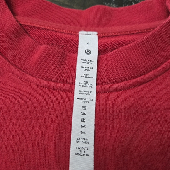 LULULEMON‎ Perfectly Oversized Crew Sweatshirt | 4 - Picture 3 of 4